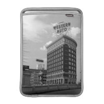 Western Auto Half Cylinder Building ipad sleeves