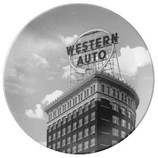 Western Auto Half Cylinder Building