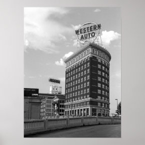 Western Auto Half Cylinder Building