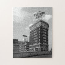 Western Auto Half Cylinder Building puzzles