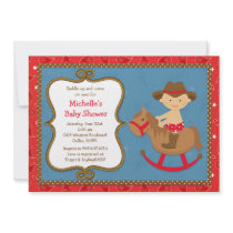 Western Baby Shower Invitation