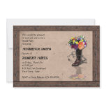 Western Barbed Wire Bridal Shower Invitation