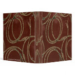 Western Barn Red Rustic Rope ~ Binder 1 Touch EZD