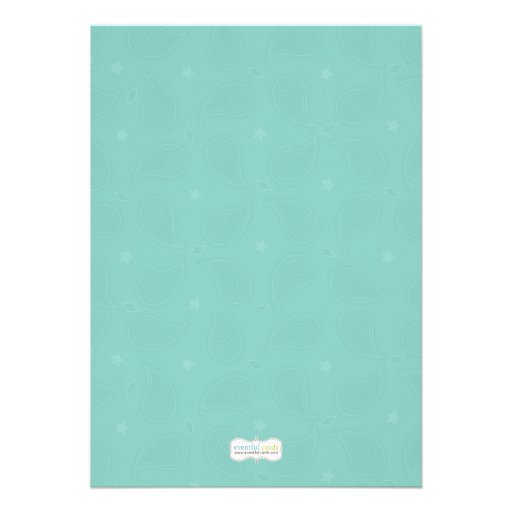 Western Boots Bridal Shower Invitation Mint Gray