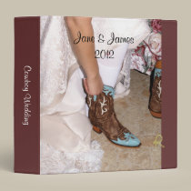 Western Bride Wedding Binder binders