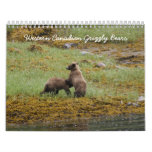 Western Canadian Grizzly Bears Calendar