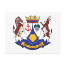Western Cape Province Coat of Arms postcards
