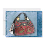 Western Chic Patent Tote invitations