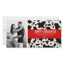 Western Christmas Photo Card