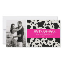 Western Christmas Photo Card Template
