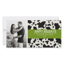 Western Christmas Customized Photo Card
