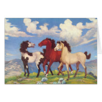 Western Cow Ponies cards