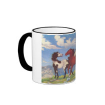 Western Cow Ponies mugs