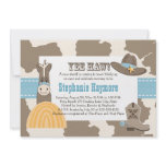 Western Cowboy Baby Shower Invitations