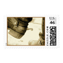 Western Cowboy Boots Postage Stamps
