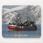 Western Dawn, Fishing Trawler in Dutch Harbor Mousepads