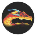 Western Dragon Sticker by Nightmareartist Western Dragon Sticker