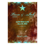 Western Engagement Announcement Blue Brown Star