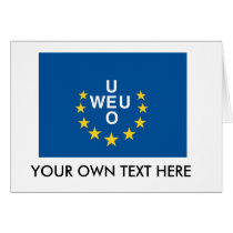 Western European Union Greeting Card