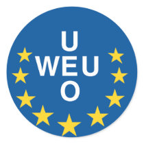 Western European Union stickers