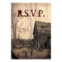 western farmhouse customizable country RSVP Personalized Invitations