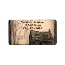 western farmhouse customizable country Wedding Labels