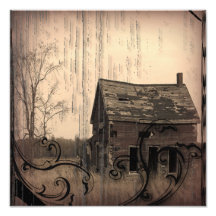 western farmhouse customizable country Wedding Photo Art