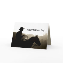 Western Father's Day Greeting Cards