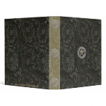 Western Flair Tool Print W/Star Conchos ~ Binder