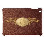 Western Gold Belt Buckle Design Cover For The iPad Mini