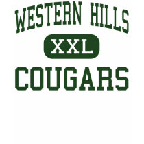 Western Hills - Cougars - High - Benbrook Texas t-shirts