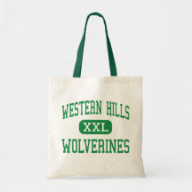 Western Hills - Wolverines - High - Frankfort Canvas Bag