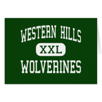 Western Hills - Wolverines - High - Frankfort cards by customteamsportswear Western Hills - Wolverines - High - Frankfort cards