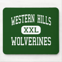 Western Hills - Wolverines - High - Frankfort Mouse Pad