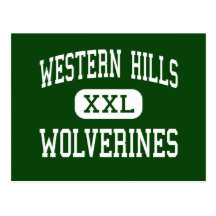 Western Hills - Wolverines - High - Frankfort Post Card