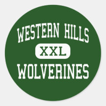 Western Hills - Wolverines - High - Frankfort Sticker