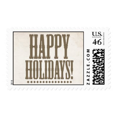 Western Holidays Stamps by fancybelle