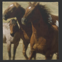 Western Horses Napkins napkins