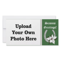 Western Horseshoe Holiday Photo Card