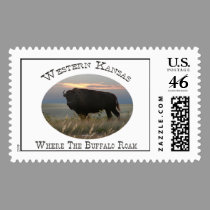 Western Kansas Stamp by wksimages Western Kansas Stamp