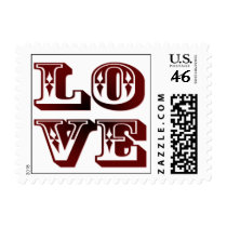 Western Love Postage Stamps
