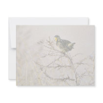 Western Meadowlark Custom Invitation