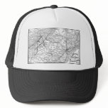 Western New York and Pennsylvania Railway Map hats
