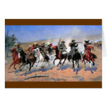 Western Nostalgia Greeting Card
