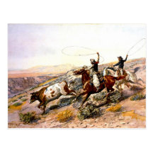 Western Nostalgia Post Card