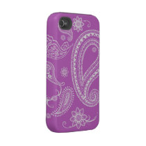Western Paisley Pattern iPhone4 Case Tough Iphone 4 Cases