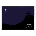 Western Peace on Earth Christmas Card
