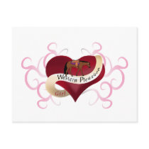 Western Pleasure Girl Post Cards