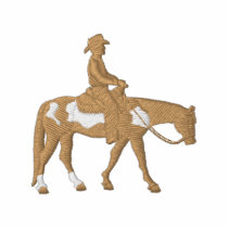 Western Pleasure Horse Embroidered Hoodie