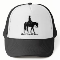 Western Pleasure Horse Low and Slow Hat